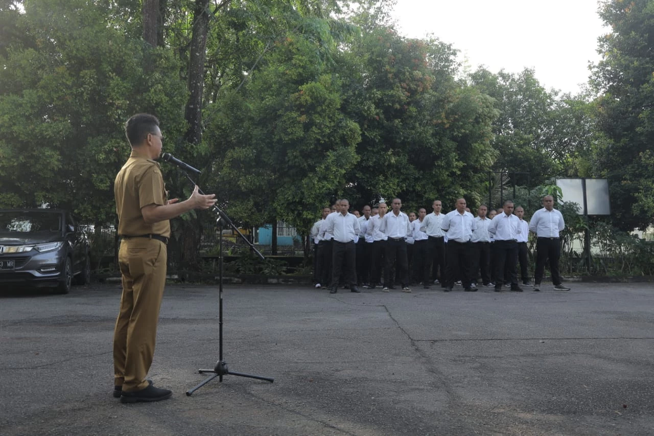 Program Tahunan, 25 Orang Terpilih Ikuti Pelatihan Satpam Program Tahunan, 25 Orang Terpilih Ikuti Pelatihan Satpam
